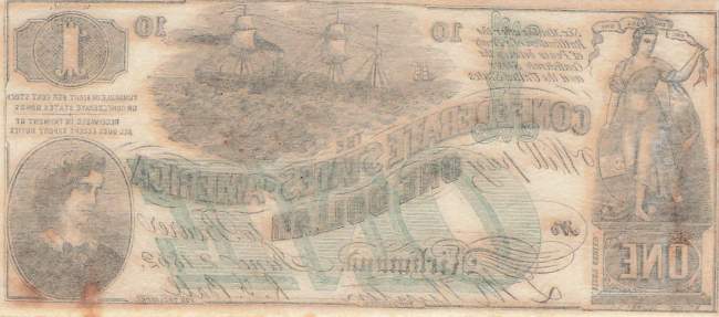 1 Dollar 1862